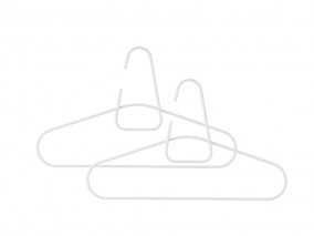 Zone Denmark Sada 2 kovových ramínek A-hanger White