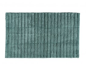 Zone Denmark Koupelnová předložka Tiles 50x80cm Petrol Green