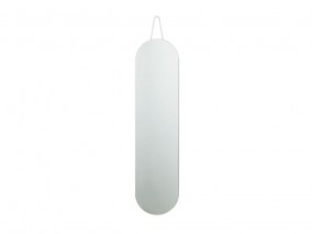 Zone Denmark Zrcadlo na zeď A-Wall 120x30cm Soft Grey