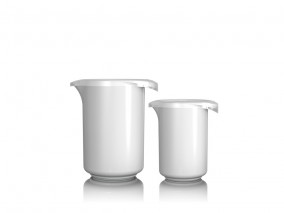 Rosti Sada džbánků s víkem (2+2ks) White
