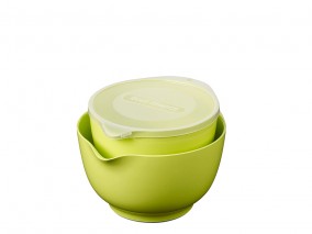 Rosti Kuchyňská mísa s víkem 2+3L Margrethe Lime