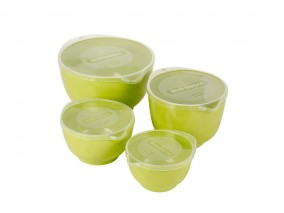 Rosti Sada 4 kuchyňských mís Margrethe Lime