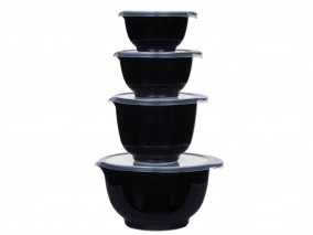 Rosti Sada 4 kuchyňských mís Margrethe Black