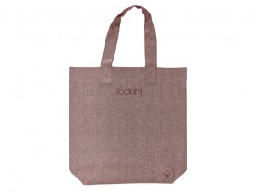 Södahl Bavlněná nákupní taška 42x43x10 Chambray Rosewood