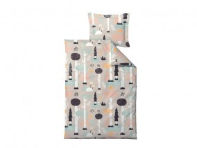 Södahl Dětské povlečení 100x140 Magic Forest Pastel NO