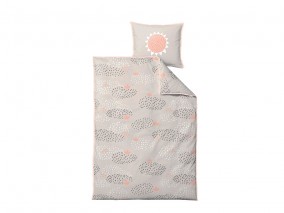 Södahl Dětské povlečení 100x140 Raindrops Pastel NO