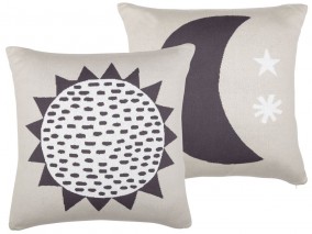 Södahl Polštář 50x50 Sun & Moon Black