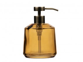 Södahl Dávkovač mýdla do koupelny Vintage Amber Glass