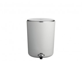 Södahl Koupelnový pedálový koš Plissé Light Grey 5l