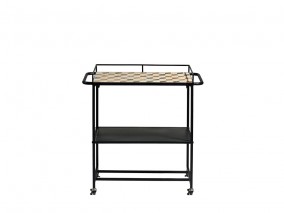 Villa Collection Barový stolek Karv 81x46x83 cm Black