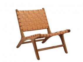 Villa Collection Teakové křeslo Marne 81 x 60 x 72 cm Nature