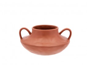 Villa Collection Váza Ro 30,5x28,6x 5,5 cm Terracotta