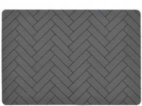 Södahl Prostírání 33x48 Tiles Grey Silicone