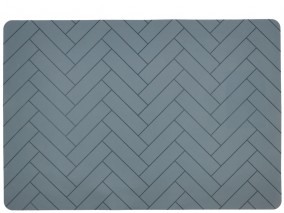 Södahl Prostírání 33x48 Tiles China blue Silicone