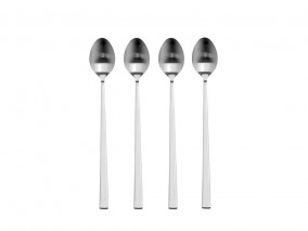 Bitz Sada lžíček na latté 20 cm (4 ks) Steel