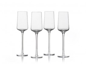 Zone Denmark Sklenice na sekt Rocks 23 cm (sada 4 ks)