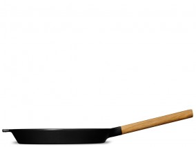 Morsø Litinová pánev na smažení s dřevěnou rukojetí 28cm