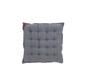 Södahl Sedák na židli 40x40x5cm Melange Indigo