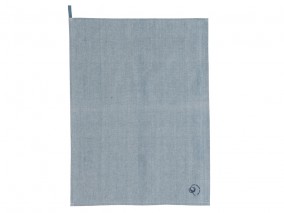 Södahl Kuchyňská utěrka z organické bavlny 50x70 Chambray Organic China blue