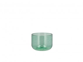 Lyngby Glas Skleněná miska Valencia 8 cm Green