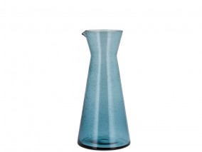 Lyngby Glas Skleněná karafa Valencia 1,1 liter Blue