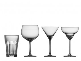 Lyngby Glas Koktejlové sklenice Let’s party Clear (4 ks)