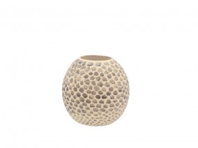 Villa Collection Dekorační váza Taia 20 cm Cream/Grey