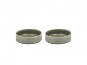 Villa Collection Porcelánová mísa Fjord 0.45l Green (sada 2 ks)