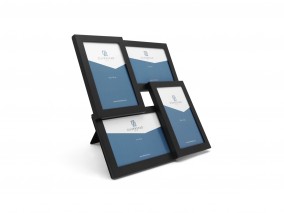 Zilverstad Fotorámeček Galeria 4x 10x15cm černá