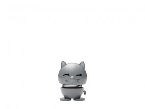 Hoptimist Figurka Kočka Šedá