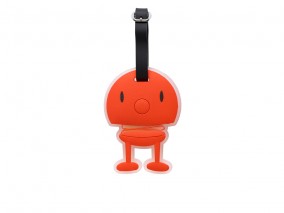 Hoptimist Visačka na tašku Červená