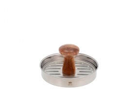 Holm Lis na hamburger 13x6cm Ocel/Akáciové dřevo