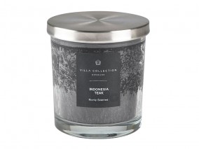 Villa Collection Vonná svíčka ve skleněné dóze s víkem Indonesia Teak (45 hodin)