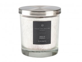 Villa Collection Vonná svíčka ve skleněné dóze s víkem Aqua & Freesia (45 hodin)