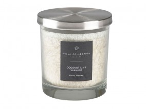 Villa Collection Vonná svíčka ve skleněné dóze s víkem Coconut Lime Verbena (45 hodin)