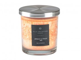 Villa Collection Vonná svíčka ve skleněné dóze s víkem Apricot & Peach Tea (45 hodin)