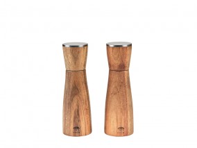 Sada mlýnků na sůl & pepř 20.5 cm Akáciové dřevo