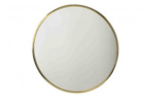 Zrcadlo Vardo 80 x 1,2 cm Brass/Mirror